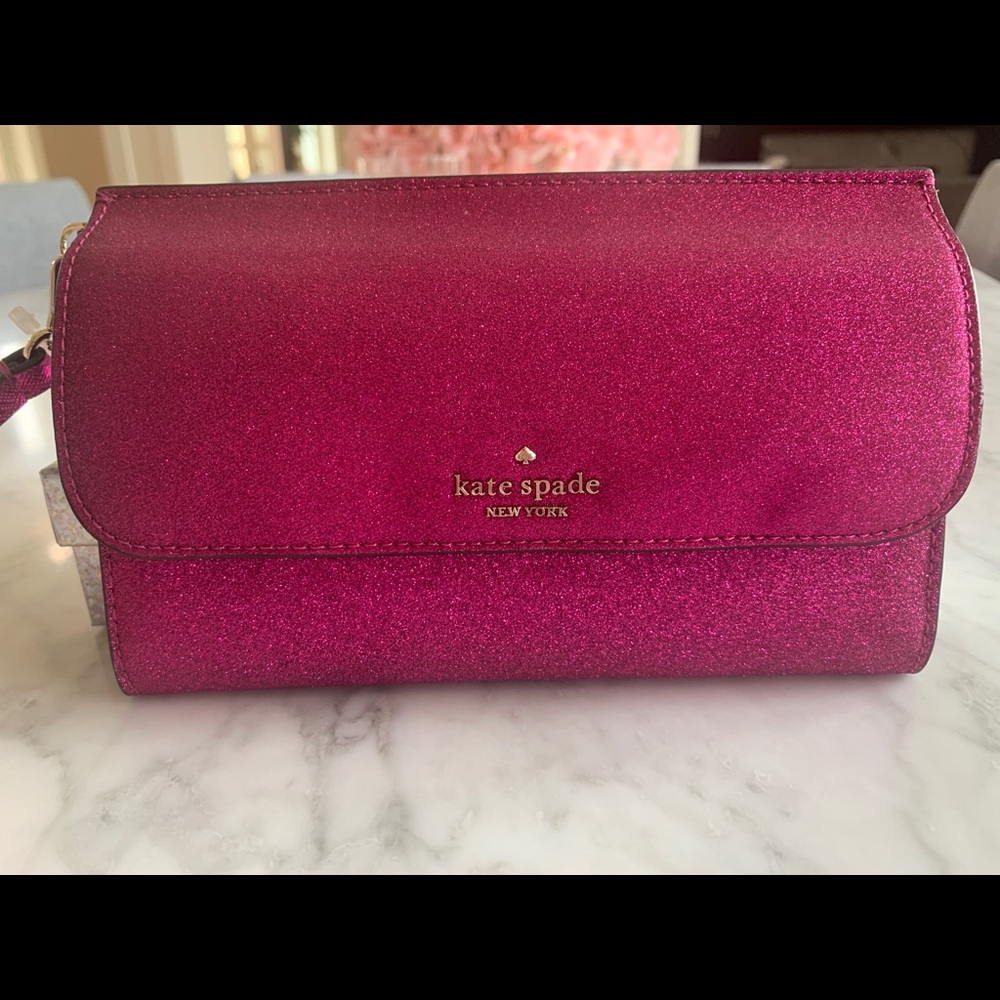 Kate Spade Glitter Wristlet